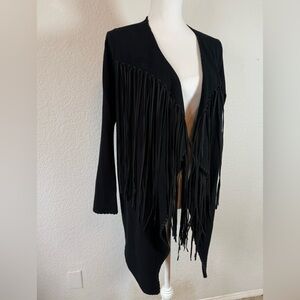 Kate & Mallory -  Black Western Inspired Coat. Size M